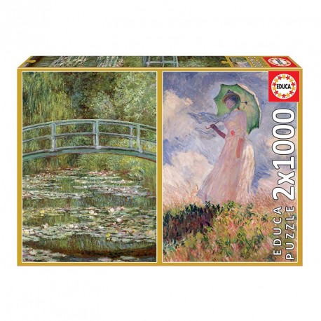 PUZZLE 2x1000 MONET