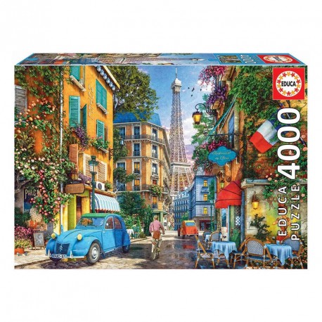 PUZZLE 4000P CALLES DE PARIS