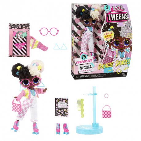 L.O.L. SURPRISE TWEENS DOLL GRACIE SKATES