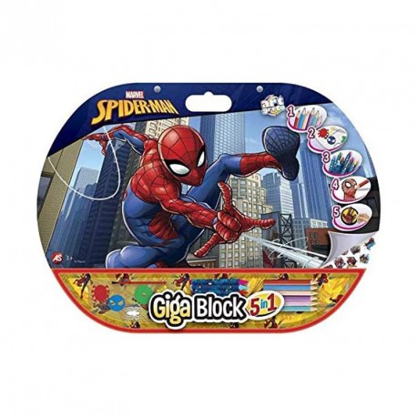 GIGA BLOCK 5 EN 1 SPIDERMAN