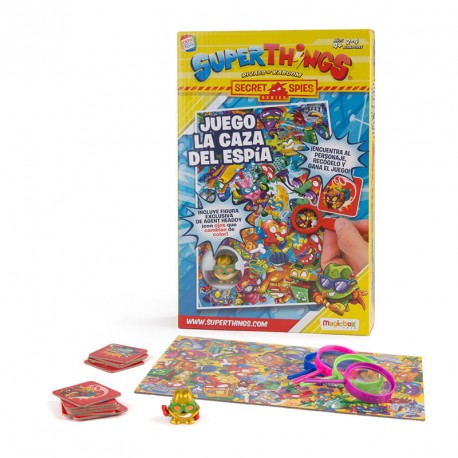 SUPERTHINGS JUEGO CAZA DE ESPIAS