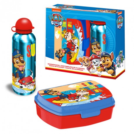 CANTIMPLORA Y SANDWICHERA PAW PATROL