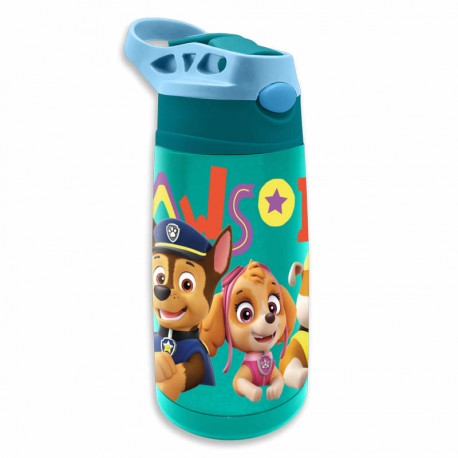 CANTIMPLORA PAW PATROL ACERO INOXIDABLE 450ML