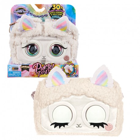 PURSE PETS E PETS FLUFFY LLAMA OC