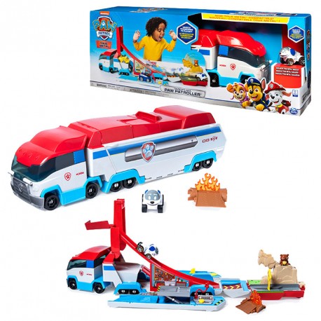 PATRULLA CANINA TRUE METAL DIE CAST PLAYSET LAUNCH & HAULER