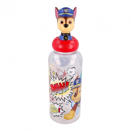 BOTELLA FIGURITA 3D 560 ML PAW PATROL