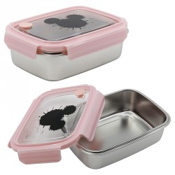 SANDWICHERA RECTANGULAR ACERO INOXIDABLE MICKEY