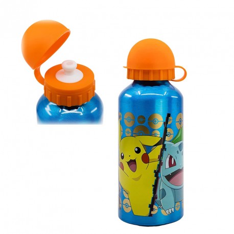 BOTELLA ALUMINIO PEQUEÑA 400 ML POKEMON