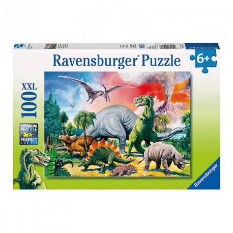 PUZZLE 100P XXL DINOSAURIOS