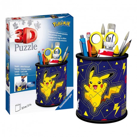 PUZZLE 3D PORTALAPICES POKEMON - Din y Don