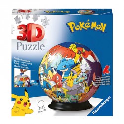 PUZZLE 3D BALL 72P POKEMON