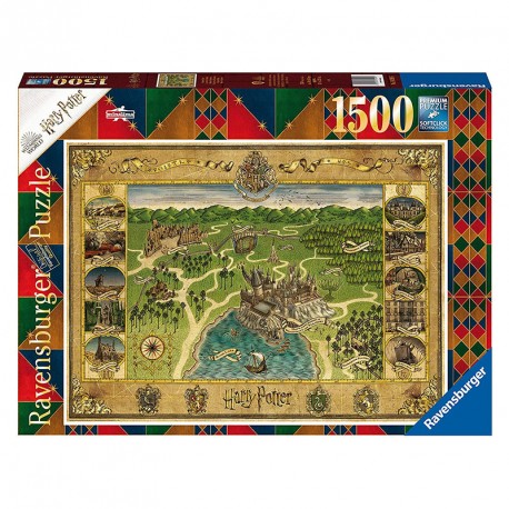 PUZZLE 1500P MAPA DE HOGWARTS