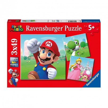 PUZZLE 3x49P SUPER MARIO