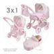 NIZA COCHE MUÑECA 3X1 PLEGABLE