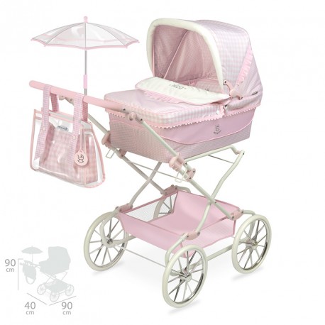 NIZA COCHE REBORN PLEGABLE CON SOMBRILLA