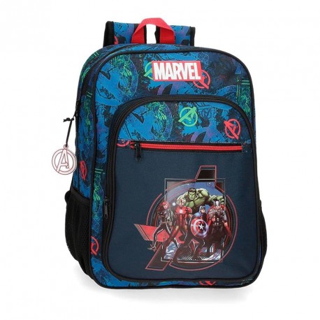 MARVEL VENGADORES MOCHILA ADAP.38 cm.