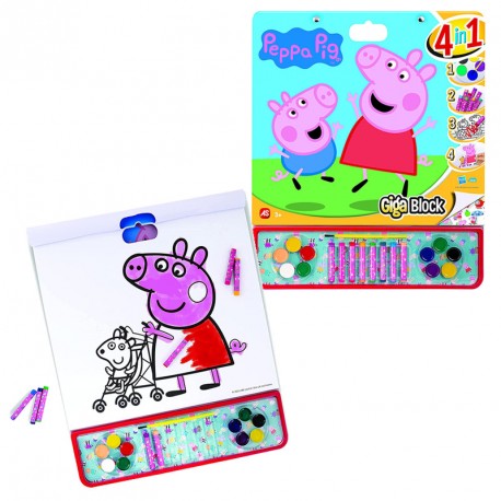 PEPPA PIG GIGA BLOCK 4 EN 1