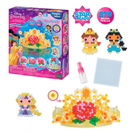 AQUABEDS SET TIARA PRINCESAS DISNEY 