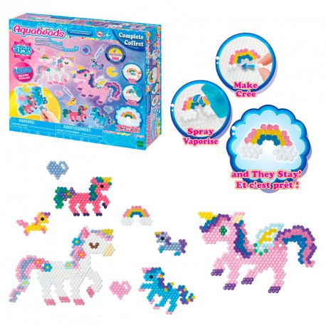 AQUABEADS SET DE UNICORNIOS - Din y Don