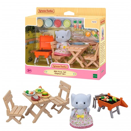 SYLVANIAN SET BARBACOA DE MIRIAM ELEFANTE