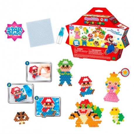 AQUABEADS SUPER MARIO SET DE PERSONAJES