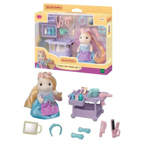 SYLVANIAN SET ESTILISTA PONY SERAFINA