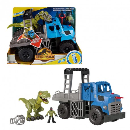 IMAGINEXT JURASSIC WORLD CAMION DINOSAURIOS