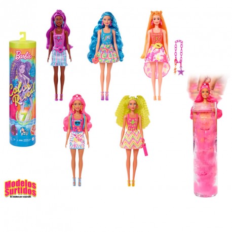 BARBIE COLOR REVEAL SERIE NEON TIE-DYE