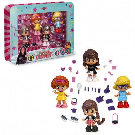 PINYPON MUNDO CLODETT 4 FIGURAS