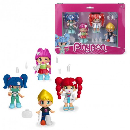 PINYPON 4 FIGURAS HOSPITAL