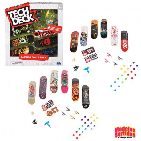 TECH DECK SKATE SHOP BONUS PACK 6