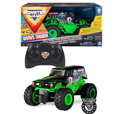 MONSTER JAM GRAVE DIGGER RC 1:24