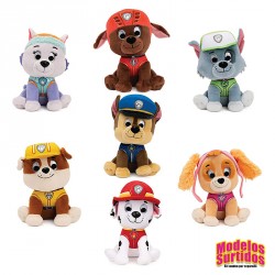 PATRULLA CANINA PELUCHES 15CM EN 