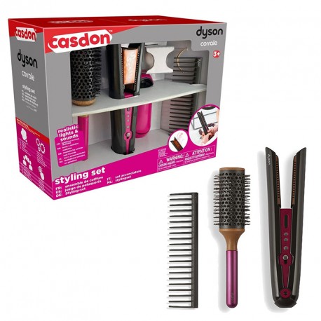 SET PLANCHA DE PELO DYSON CORRALLE