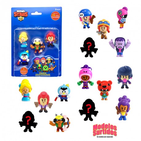 BRAWL STARS PACK 5 FIGURAS EN BLISTER