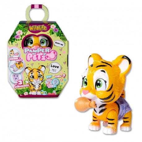 PAMPER PETZ TIGRE 15 CM