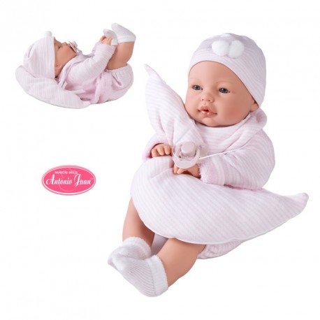 MUNECA BIMBA LAGRIMITAS CON COJIN DE LUNA 37 CM Din y Don