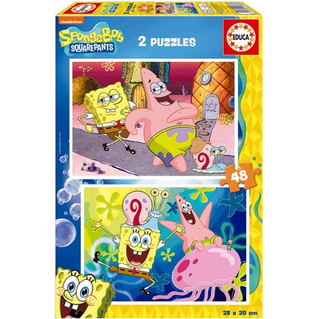 2x48 BOB ESPONJA