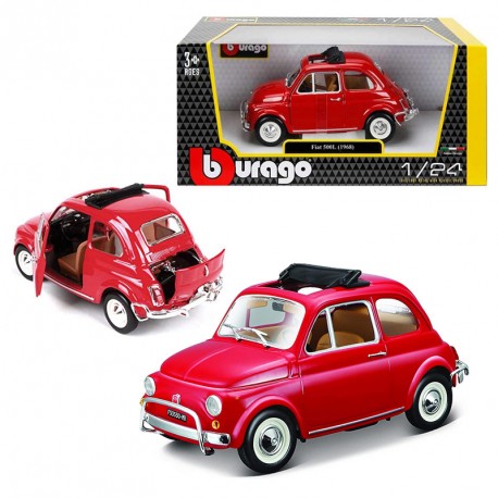 BURAGO 1:24 FIAT 500L 1968 - Din y Don