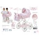 NIZA COCHE MUÑECA PLEGABLE CON SOMBRILLA