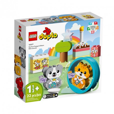 DUPLO MIS PRIMEROS CACHORRITO Y GATITO CON SONIDOS