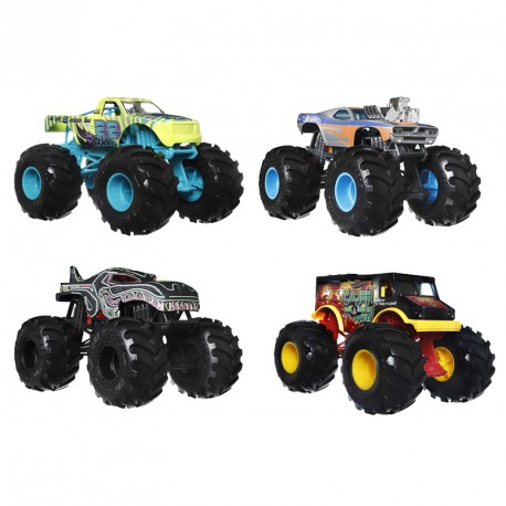 HOTWHEELS MONSTER TRUCKS COCHE ESCALA 1:24 SURTIDO