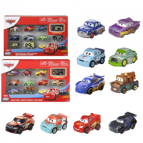 CARS MINIS SURTIDO PACK 10 COCHES