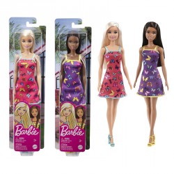 BARBIE CHIC SURTIDA CON VESTIDO MARIPOSAS 