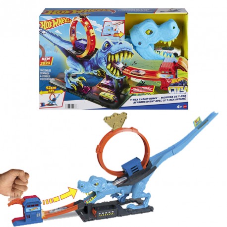 HOTWHEELS CITY DESAFIO DEL T REX