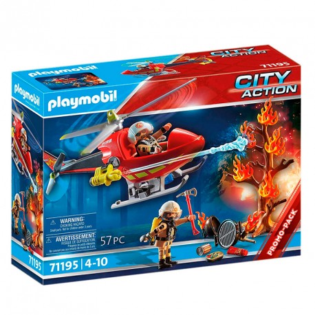 CITY ACTION HELICOPTERO DE BOMBEROS