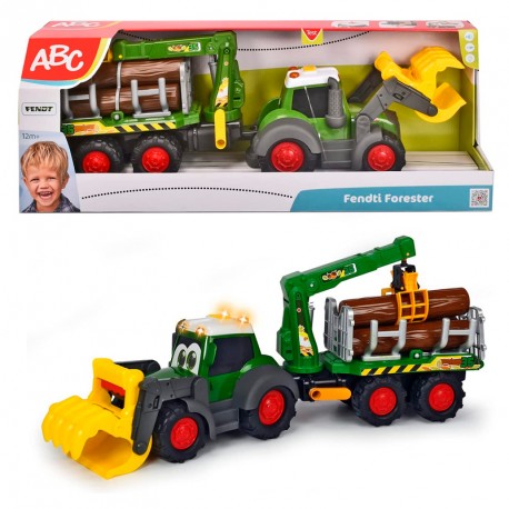 ABC TRACTOR FORESTAL CON LUZ Y SONIDO 65 CM