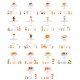 MGAs MINIVERSE FOOD SERIES CENAS PDQ