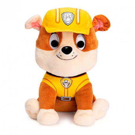 PATRULLA CANINA PELUCHE 23CM RUBBLE