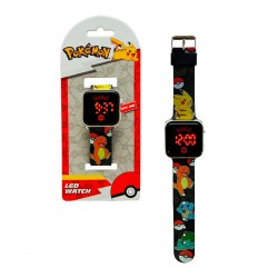 RELOJ LED POKEMON 